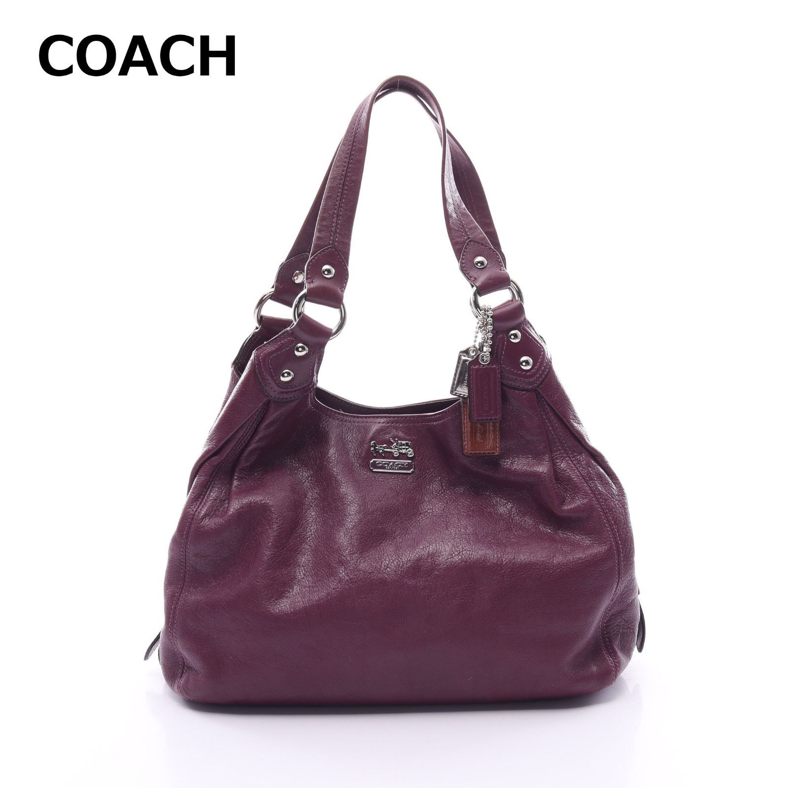 COACH】マディソンレザーマギーショルダーバッグ - ショルダーバッグ