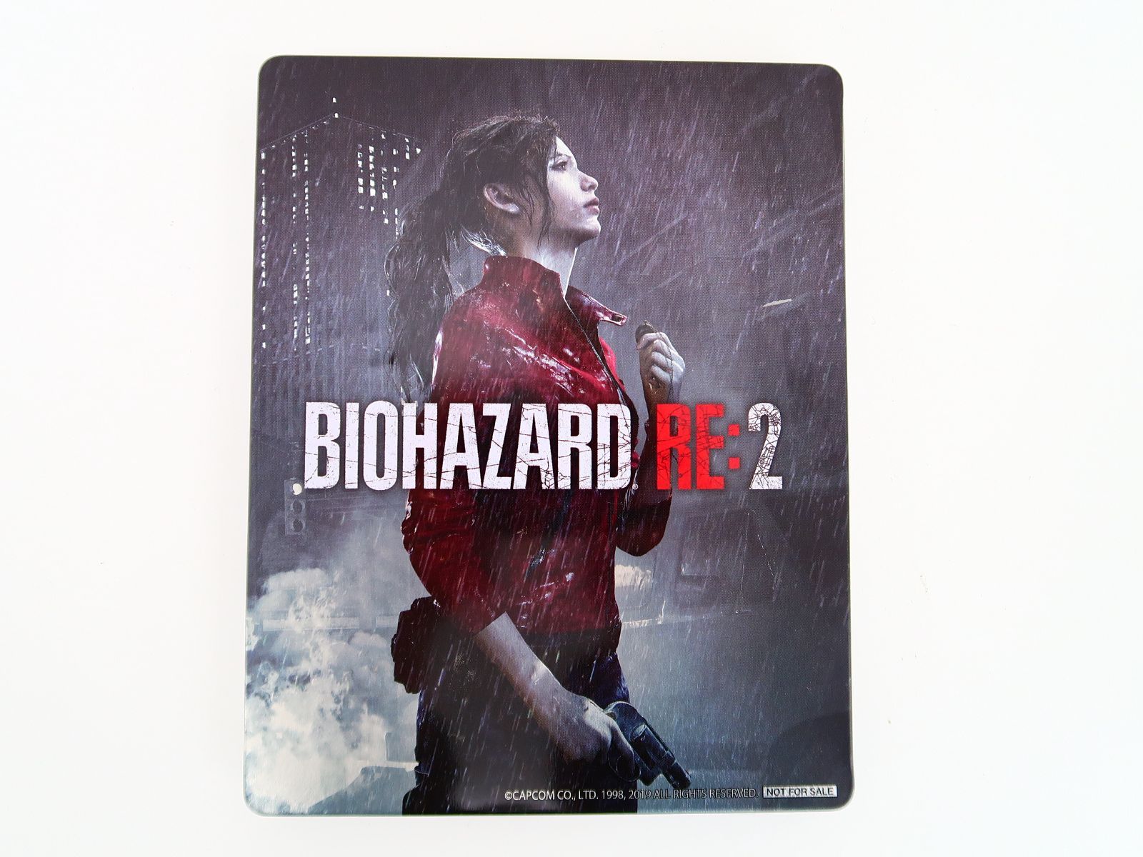 バイオハザードRE：2 オリジナルスチールブック PS4ソフト ゲオ 特典