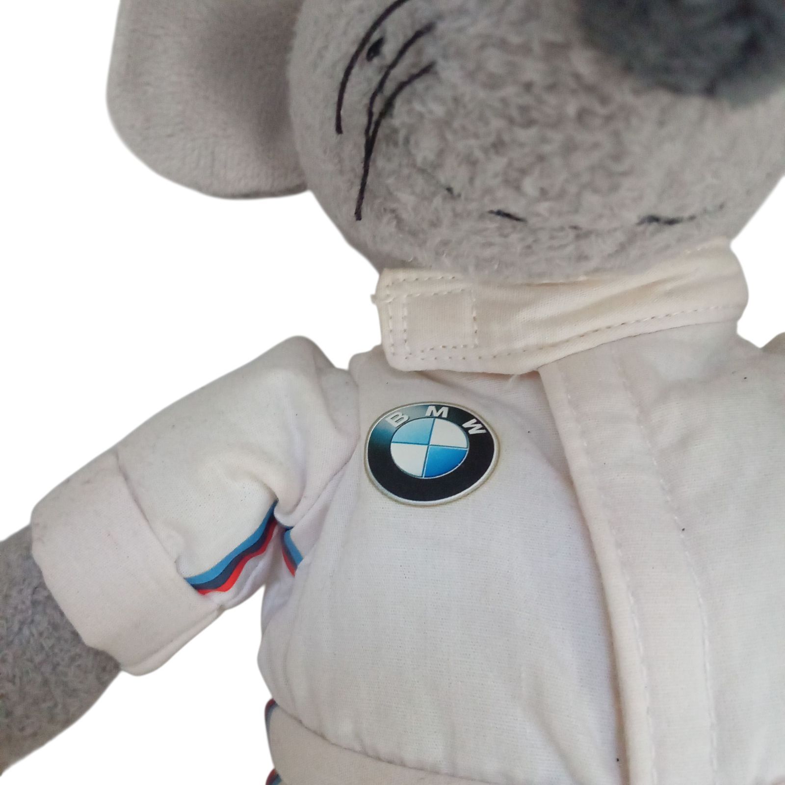 X10355 ぬいぐるみ BMW Motorsport BMW Power ネズミ グレー 