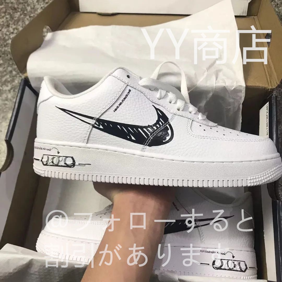 新品未使用】NIKE ナイキエアフォース1 スケッチ25cm