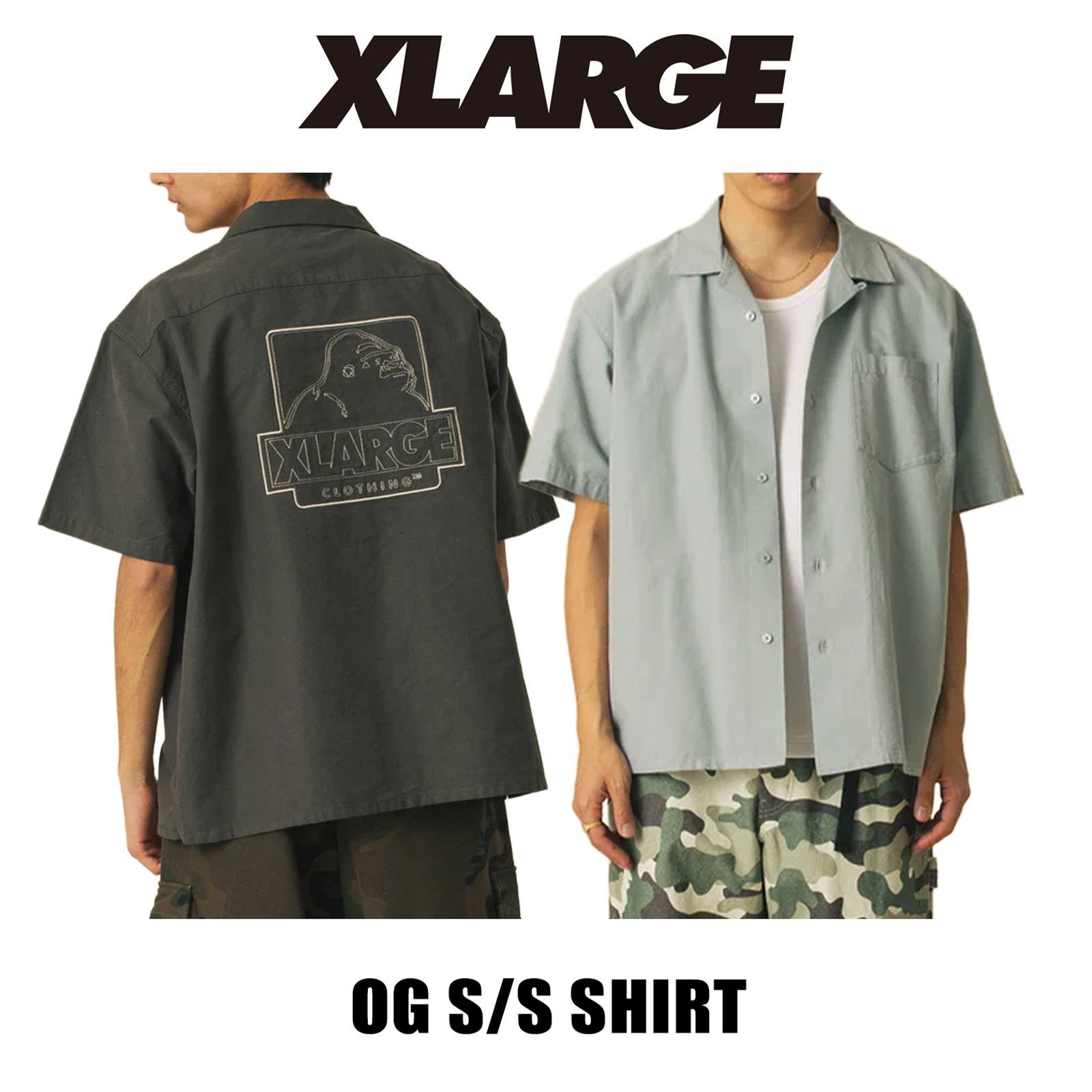 XLARGE エクストララージ OG S|S SHIRT 101252014003