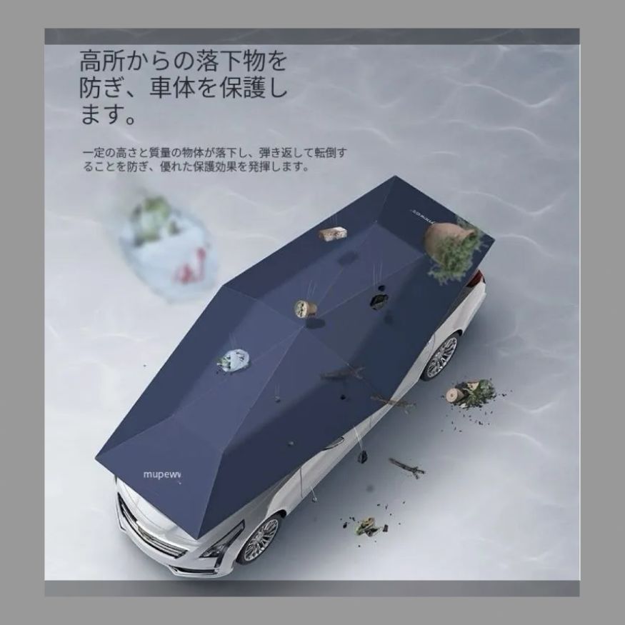 全自動カーテントカバー 5.2Mモバイル折りたたみカーポート