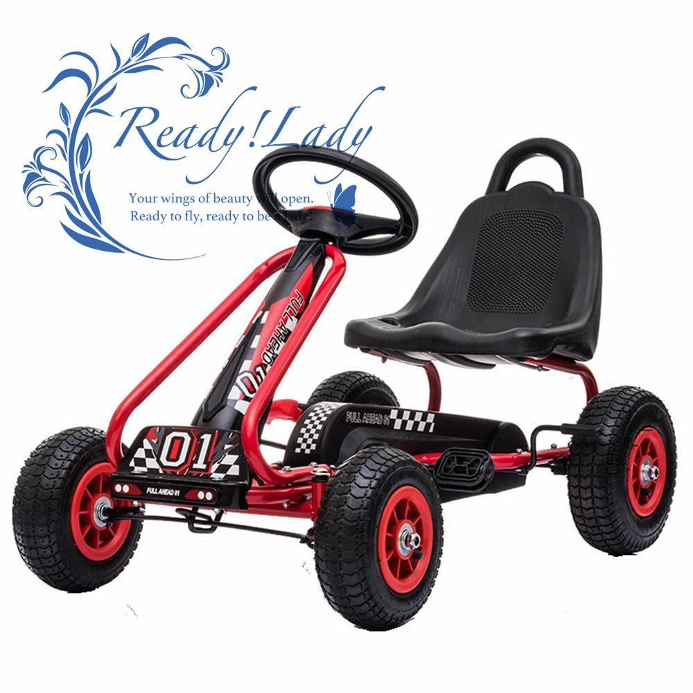 新品未使用　足こぎペダルゴーカート　ゴーカート　四輪　車　子供乗り物 足こぎ 四輪バギー 乗用玩具！ 足こぎペダル式 ペダルカート