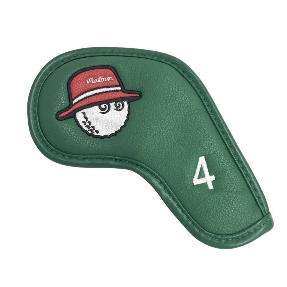 malbon マルボン　セット　M 白　緑 ゴルフウェア Malbon Golf(マルボンゴルフ) セットアップ(メンズ