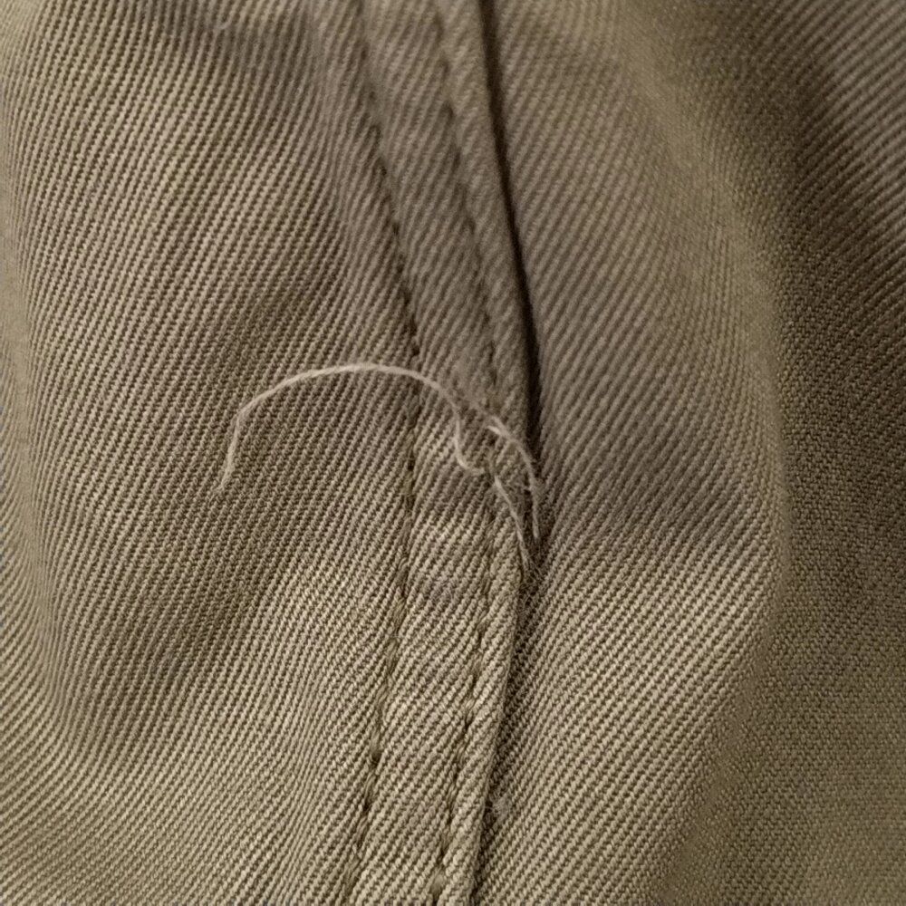 KAPITAL (キャピタル) 襟コーデュロイバックプリーツ ジップアップ