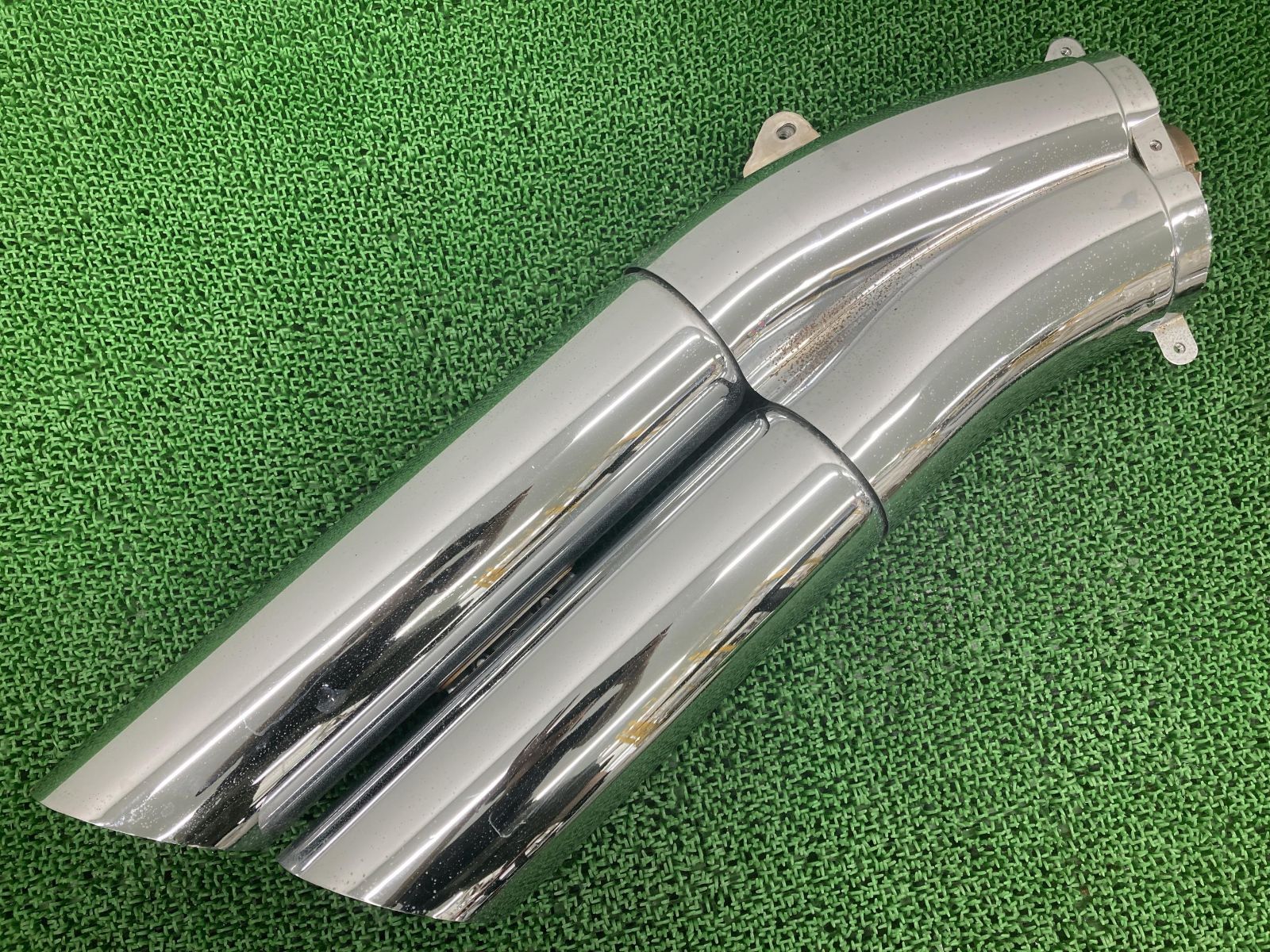 XV1900CU サイレンサーマフラー 5C7 ヤマハ 純正 バイク 部品 VP27N コケキズ無し 品薄 品 車検 Genuine