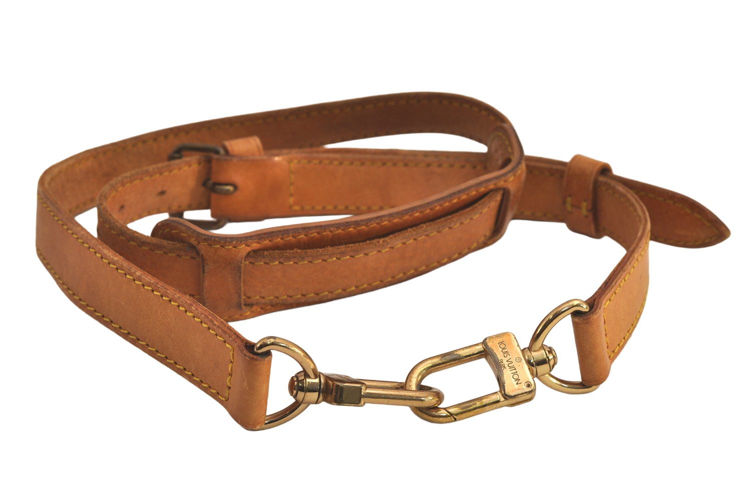 LOUIS VUITTON ルイヴィトン　レザー ショルダーストラップ LOUIS VUITTON ルイヴィトン レザーストラップ 2本セット1030 LOUIS