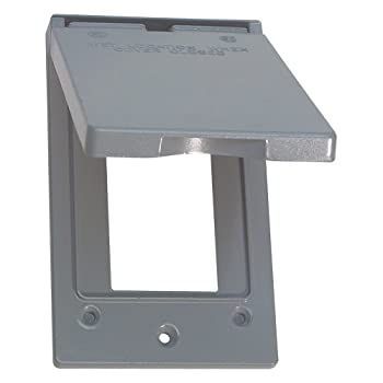 Sigma Electric 14248 1-Gang Vertical GFCI Cover Grey by Sigma Electric