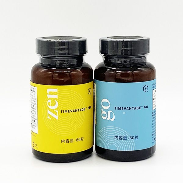ライフバンテージTIMEVANTAGE ZEN & GO セット 60粒