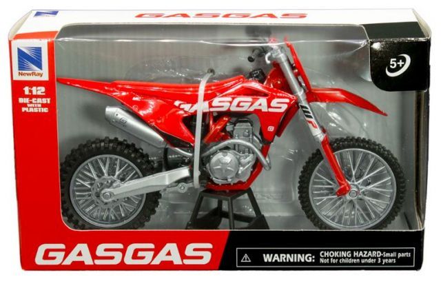 NewRay （ニューレイ） GasGas MC450 1/12 レッド ガスガス オフロード ダート バイク モトクロス スーパークロス