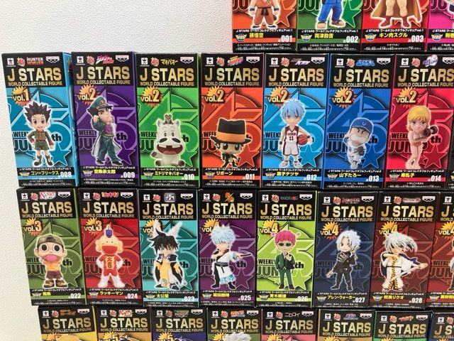 JSTARS ワールドコレクタブルフィギュア vol.1～vol.8 全64種