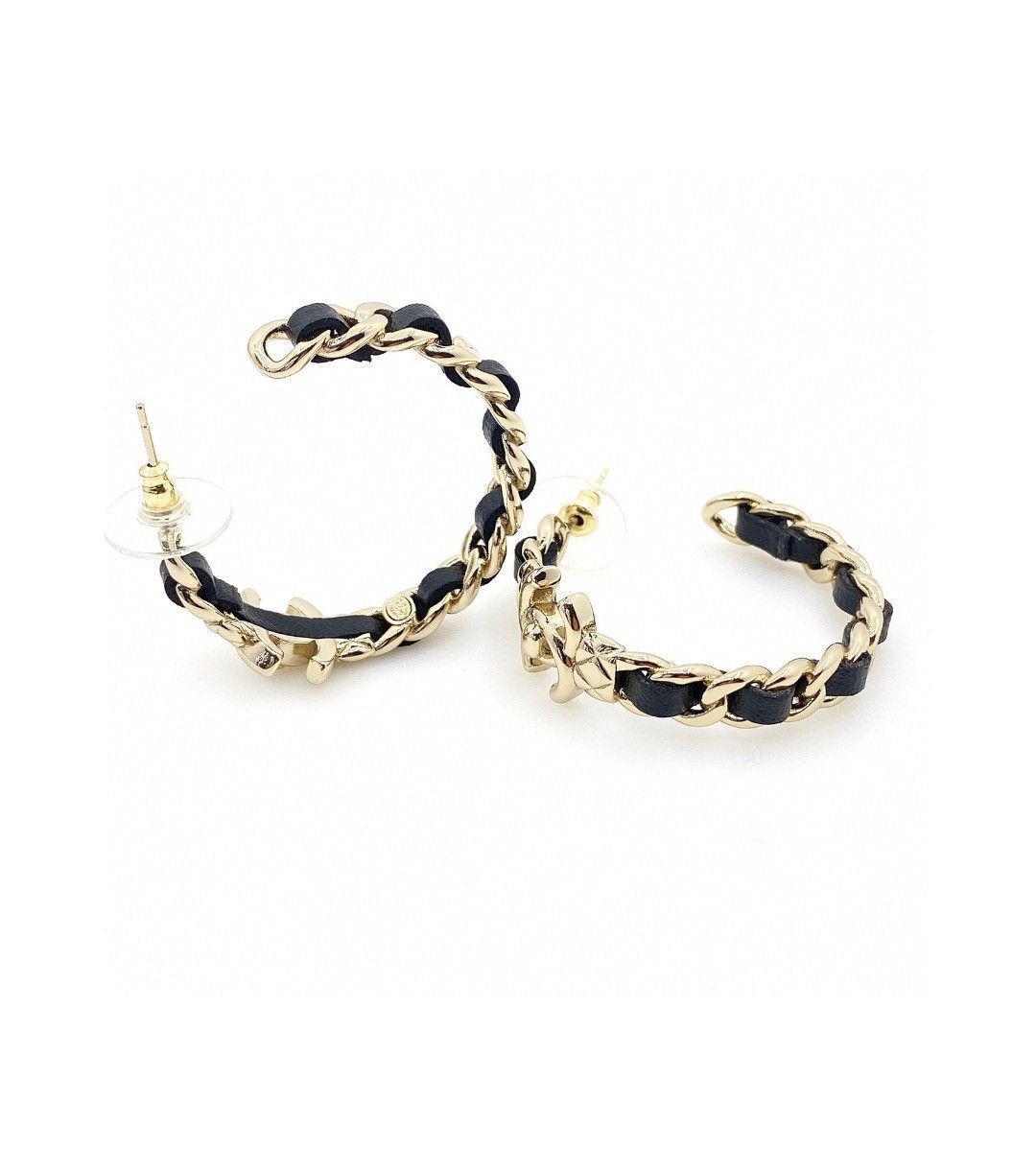 CHANEL チェーン ピアス