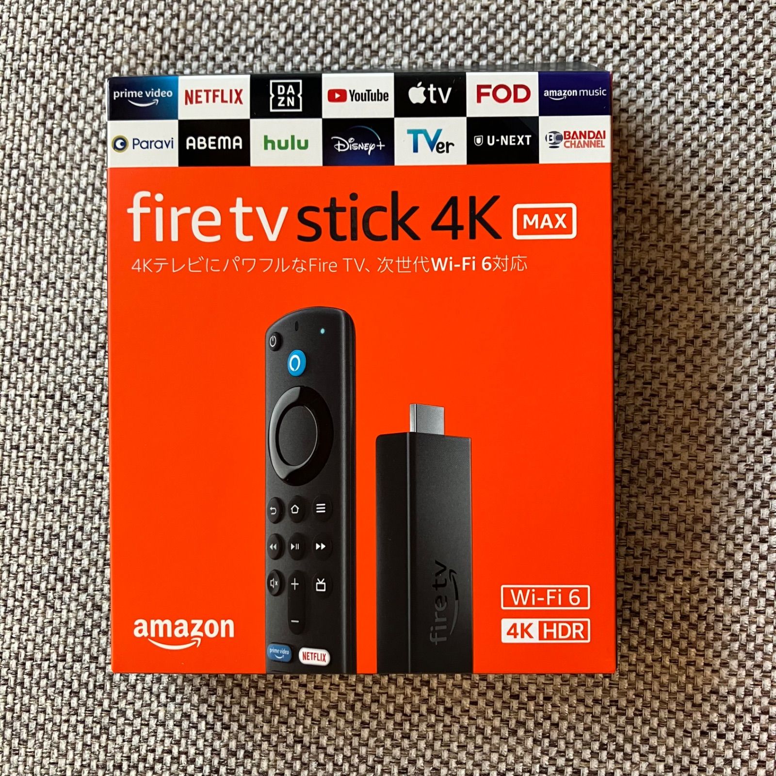 新品未開封■アマゾン Fire TV Stick 4K Max 音声認識リモコン