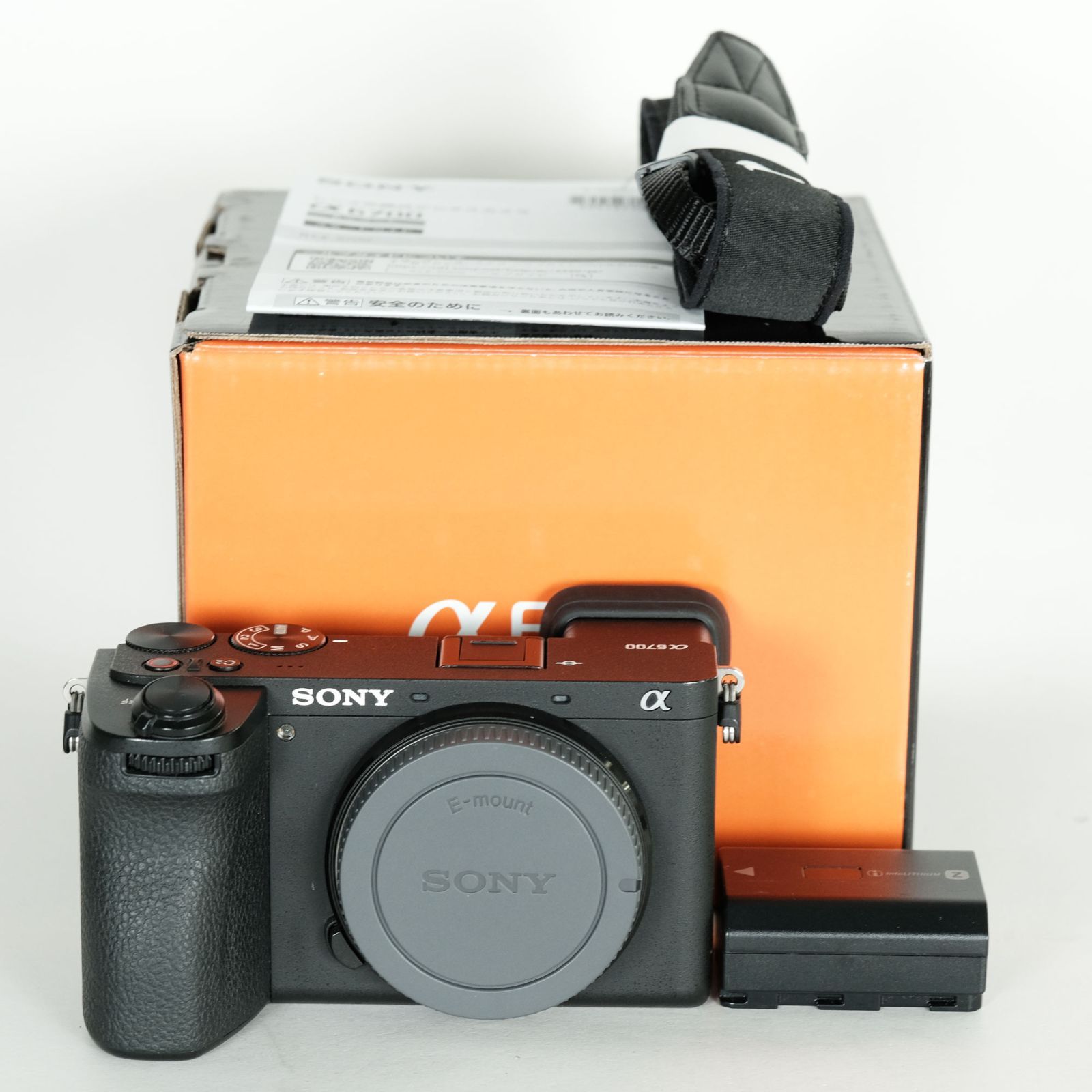即日発送]sony α6700カメラ本体 美品 63回シャッター枚数 良品