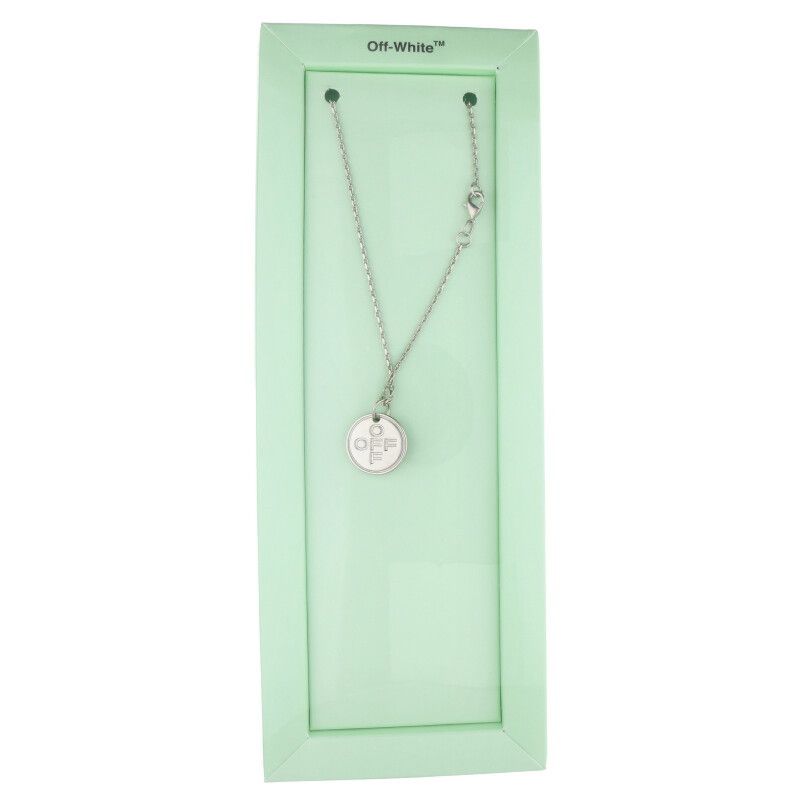 オフホワイト OMOB018E192530029100 クロスロゴネックレス メンズ O/S  
