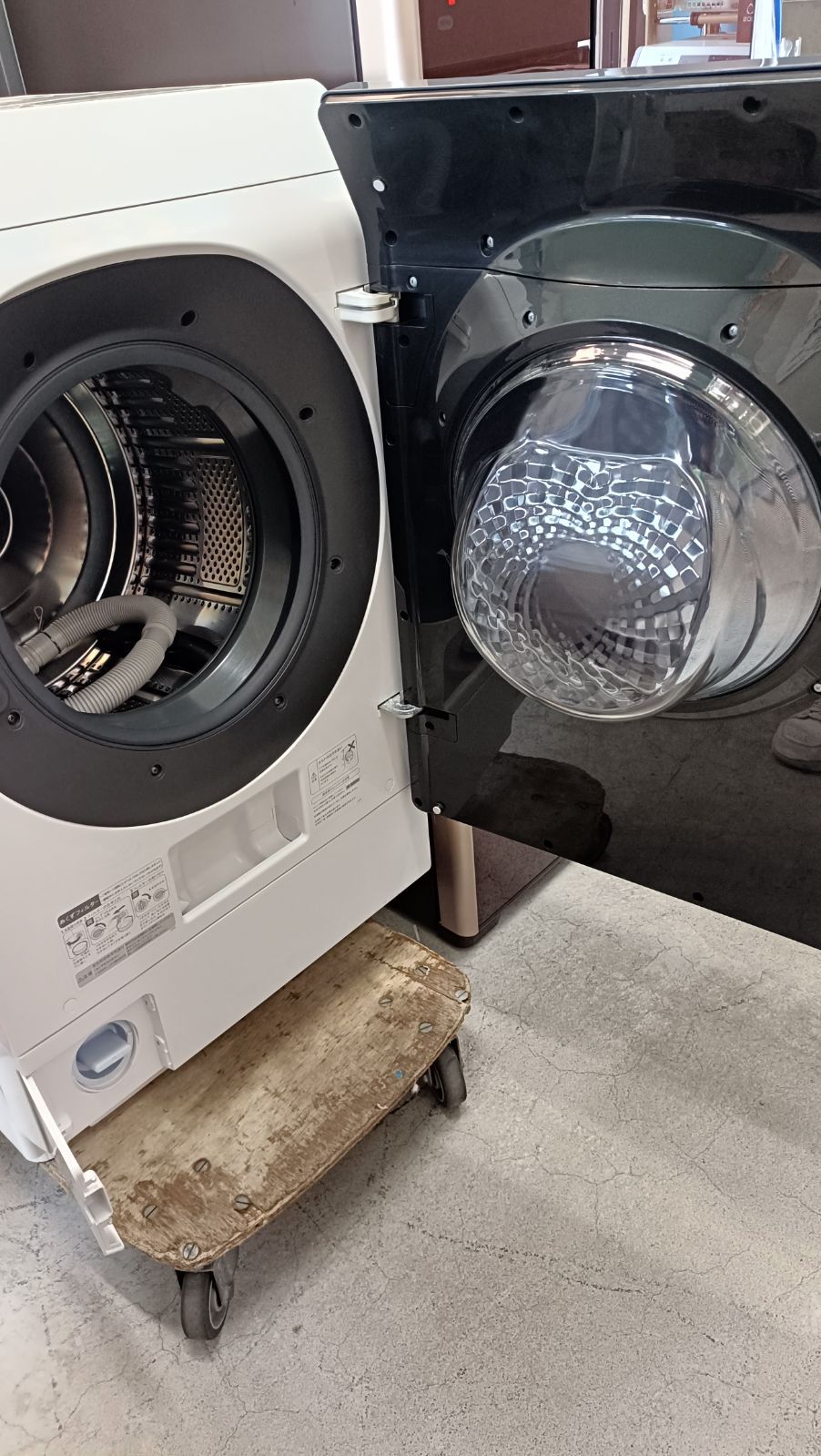 ◎SHARP ES-W112 SL ドラム式洗濯機 乾燥機付き洗濯機