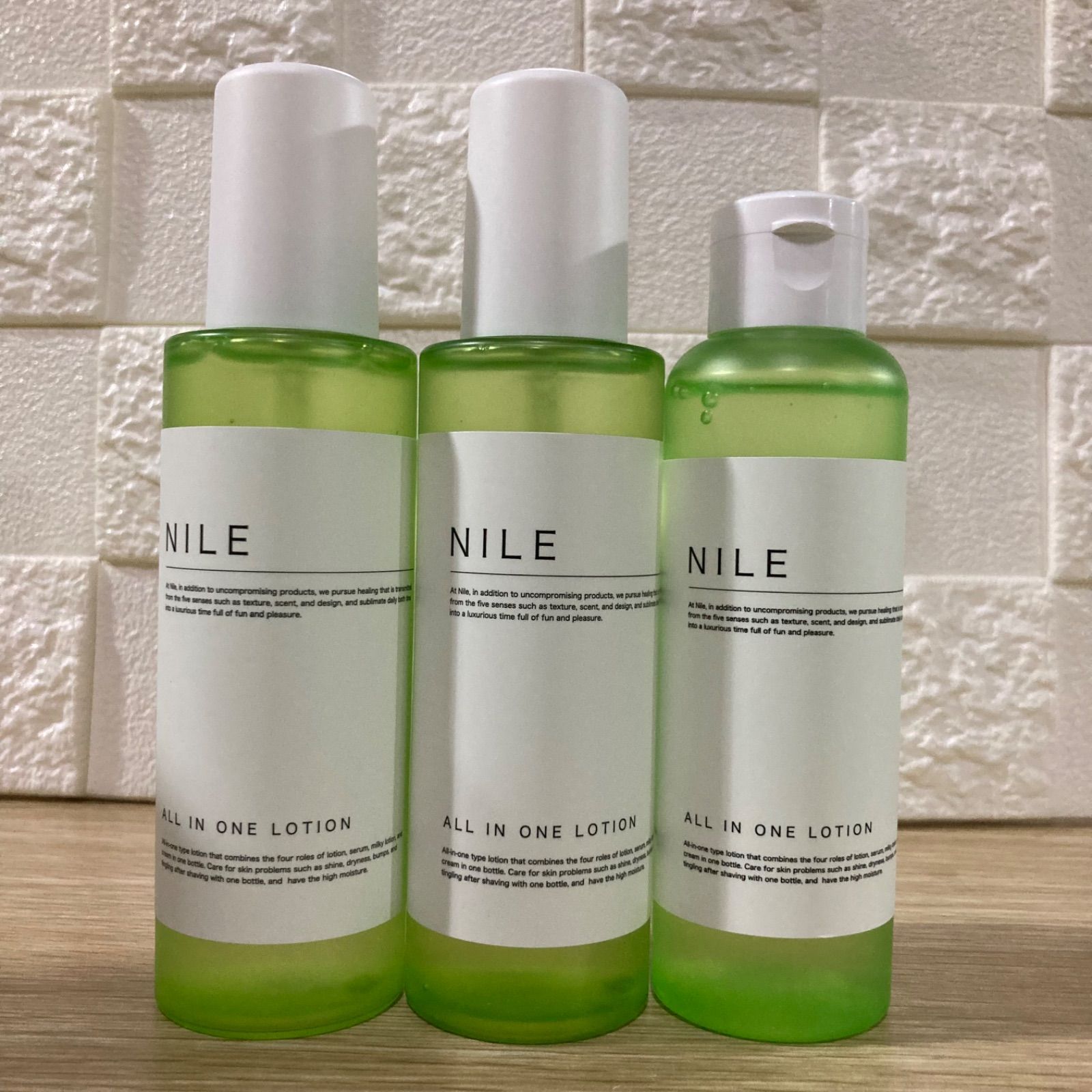 NILE オールインワンローション ラ・フランス 150mL 3本セット メンズ