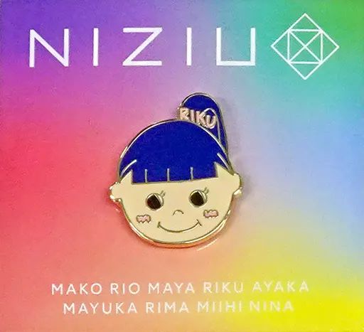 中古】バッジ・ピンズ RIKU(NiziU) ピンバッジ 「Make you Happy