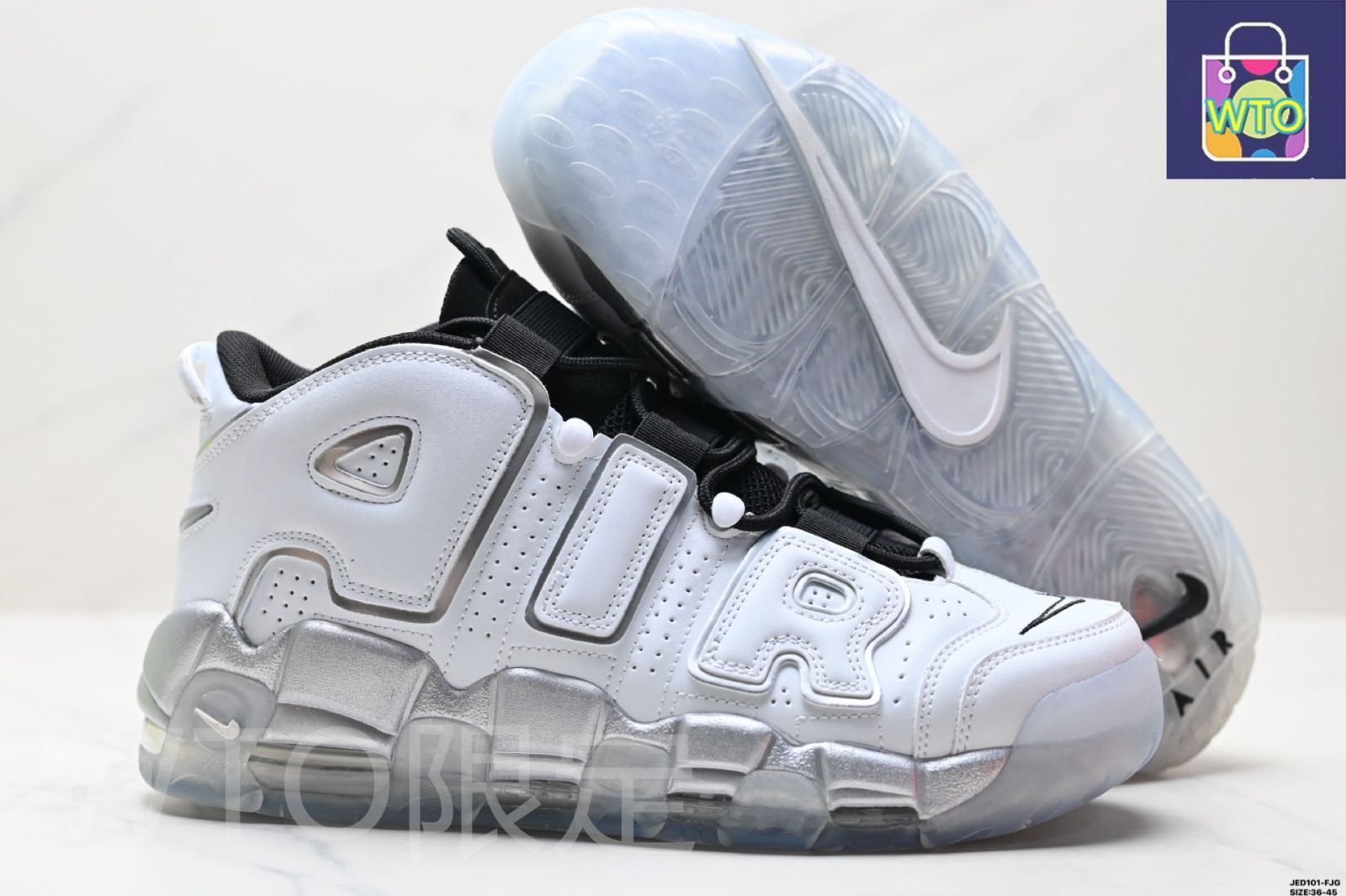 新品未使用 Nike Women'S Uptempo ミッドトップバスケシューズ 今日特価】ナイキ Nike WMNS Air More Uptempo GS Barely Green