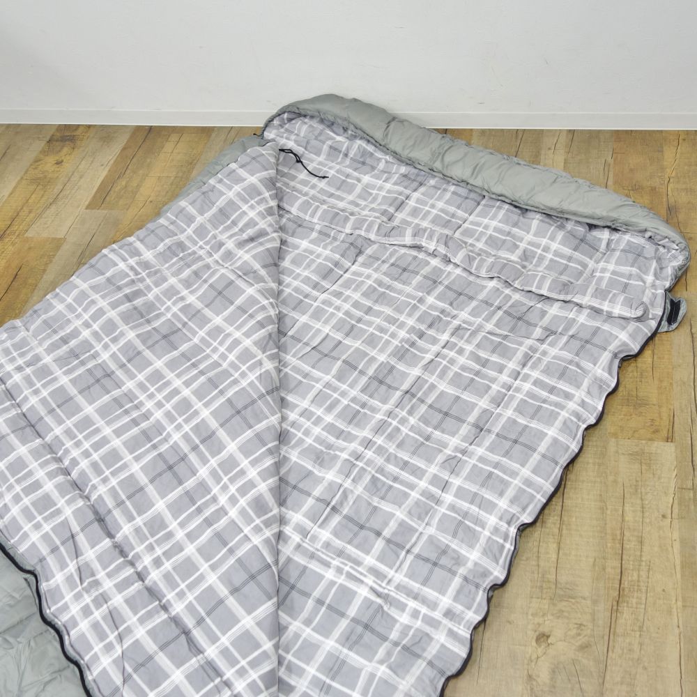 コールマン Coleman ハドソンダブル グレー 2人用 寝袋 スリーピング