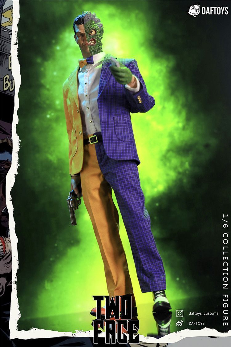 DAFTOYS 1/6 トゥーフェイス バットマン 漫画 風 F06 BATMAN TWO FACE - メルカリ