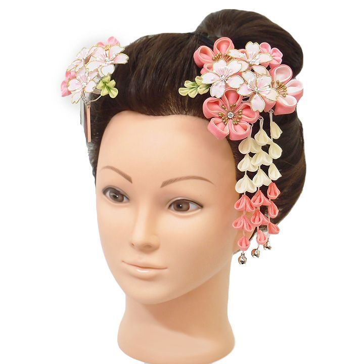 Hanaさま ワインカラー 髪飾り エンジ クレー アイボリー シック 【NODOKA