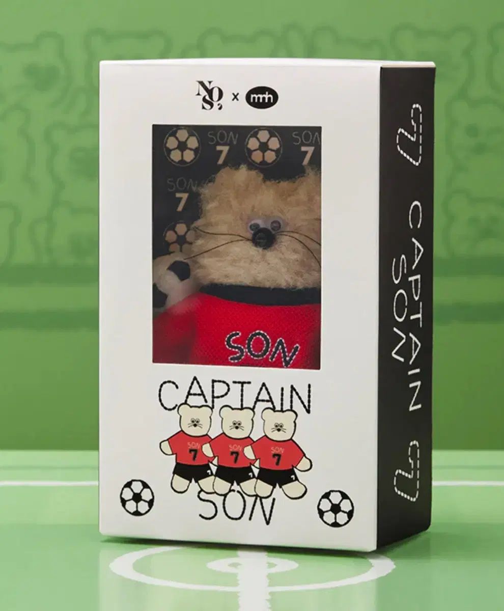 nos7 mo.nam.hee モナムヒ son hee キーリング Generic Monamhee NOS7 SON.hee Keyring Cream, Soccer Cat