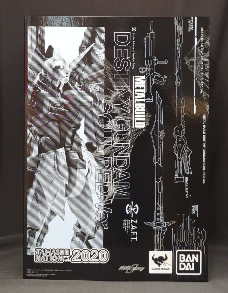 BANDAI SPIRITS METAL BUILD デスティニーガンダム SOUL RED ver BANDAI SPIRITS METAL BUILD デスティニーガンダム SOUL RED ver