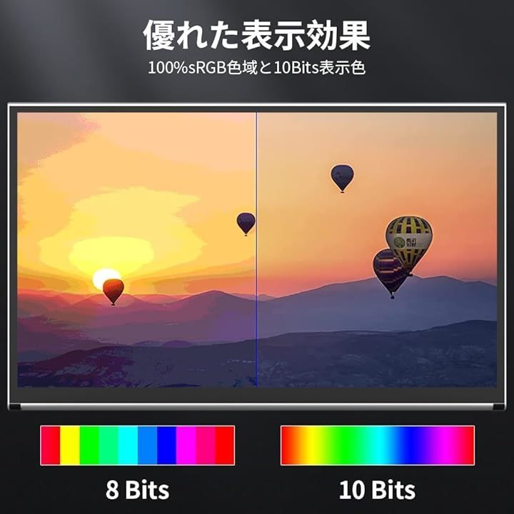 10Bit 100％sRGB