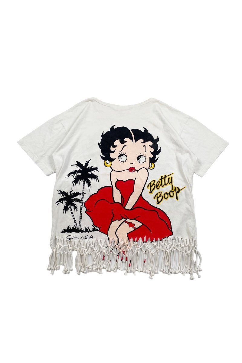 Betty Boop☆スパンコールリメイクTシャツ