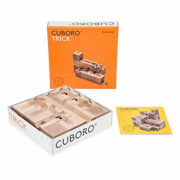 新品】 キュボロ トリック CUBORO TRICK 215 玉の塔 キッズ 木の