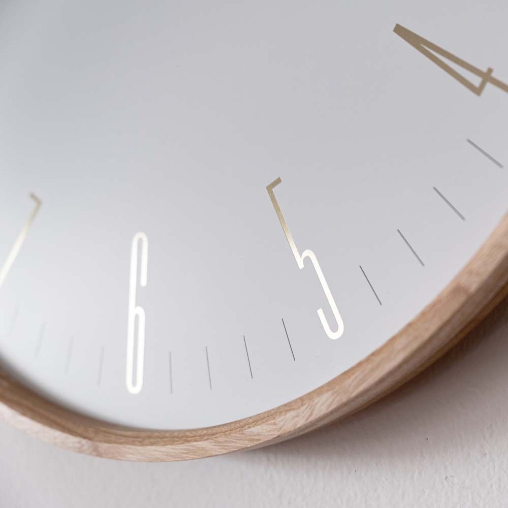 壁時計 掛時計 NEXTIME ネクスタイム ウォールクロック Thin 良い M WH