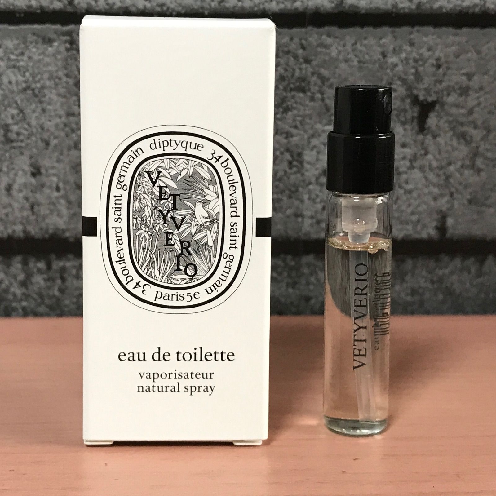 ディプティック DIPTYQUE オードトワレ ヴェチヴェリオ サンプル