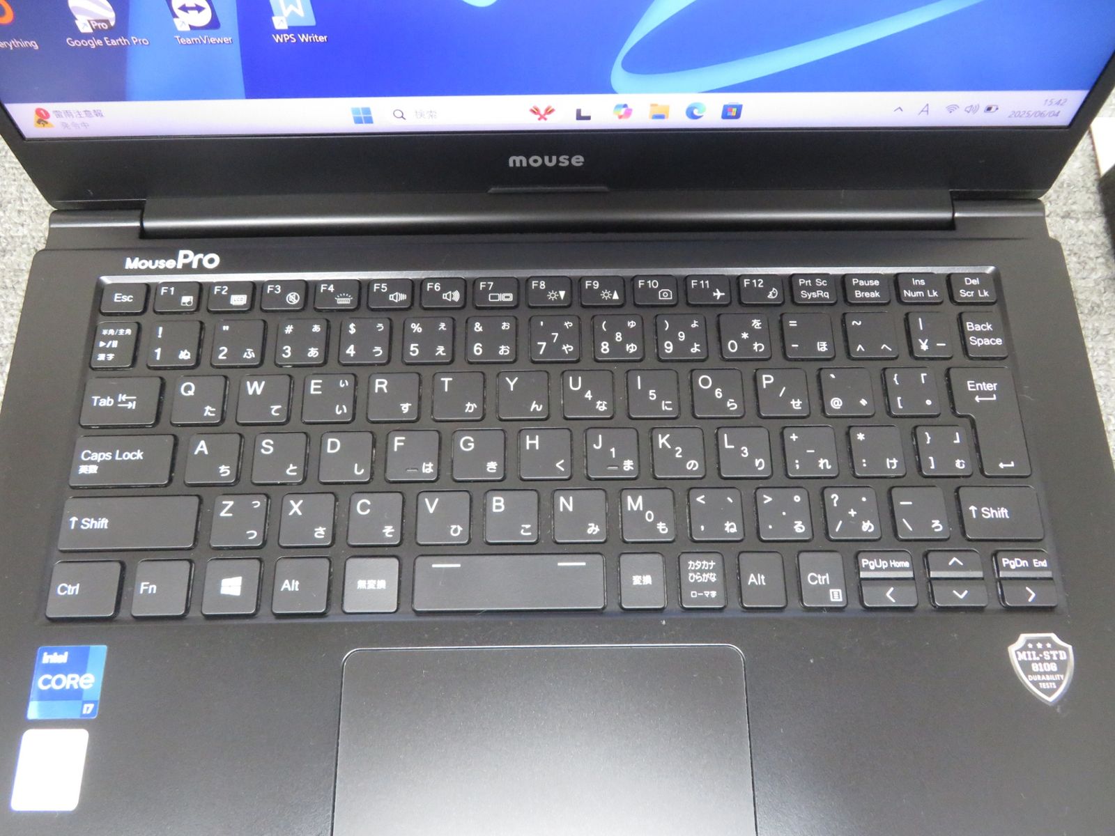 mouse MPRO NB420ZLW11 i7 第11世代 Mouse MPro-NB420ZLW11 ノートPC 