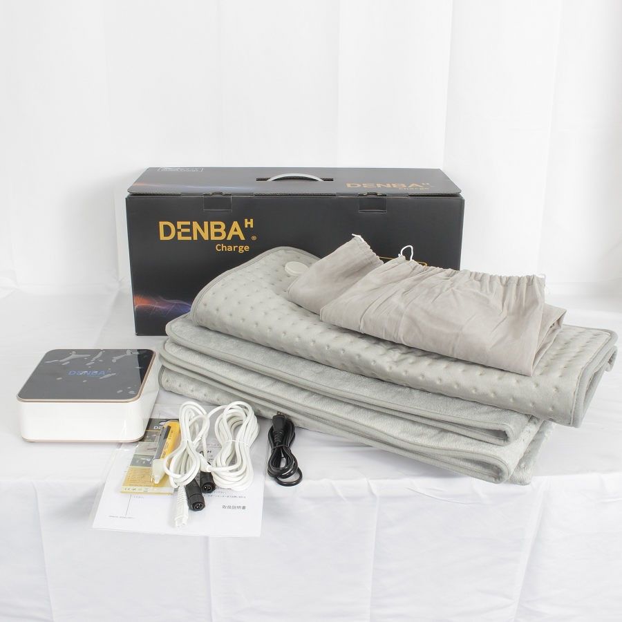 【美品】DENBA Health Charge DENBA-08DC1 空間電位発生システム 家庭向け健康マット デンバヘルス チャージ 本体 ...