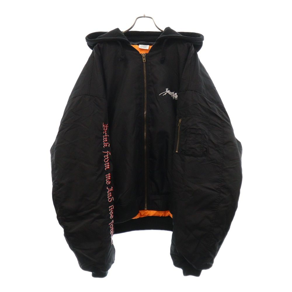 VETEMENTS (ヴェトモン) 16AW TOTAL FUCKING DARKNESS MA-1 Jacket TFD  