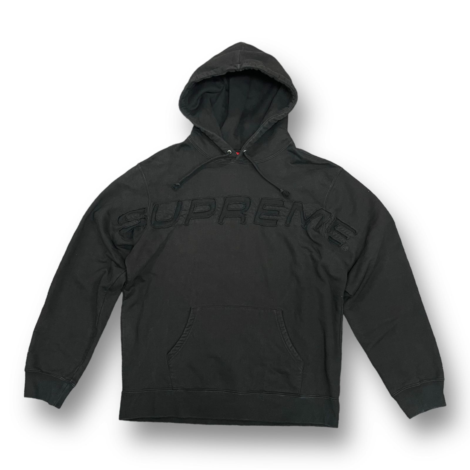 XL SUPREME19SS Set In Logo Hooded セットロゴ プルオーバー パーカー SUPREME 19SS M Logo Track Jacket