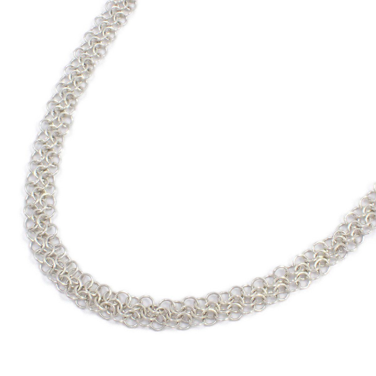 TIFFANY＆Co. ティファニー エルサペレッティ メッシュ ネックレス スターリングシルバー いおき質店