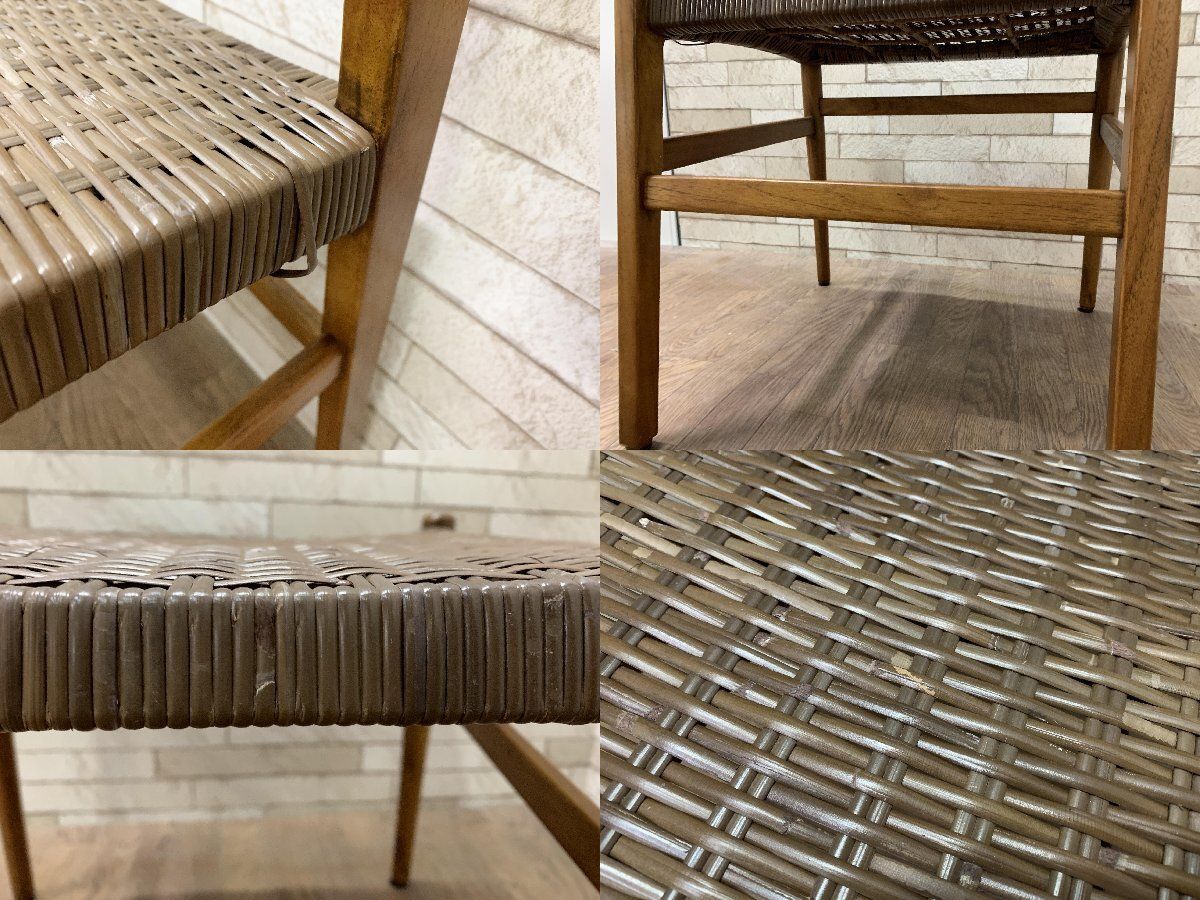 Re:CENO/リセノ ダイニングチェア WICKER ラタン 椅子 家具