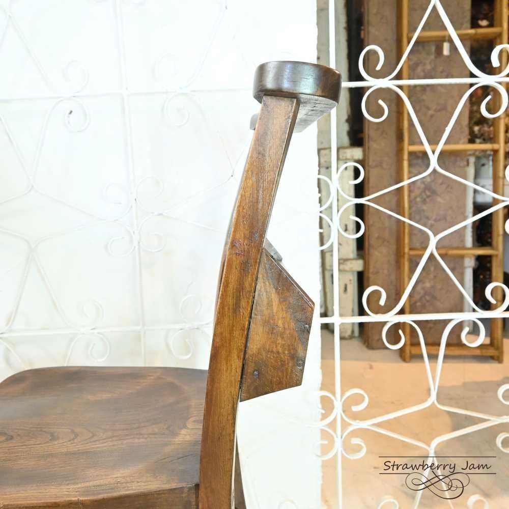 L3705-17-3 英国アンティーク チャーチチェア ヴィクトリアン