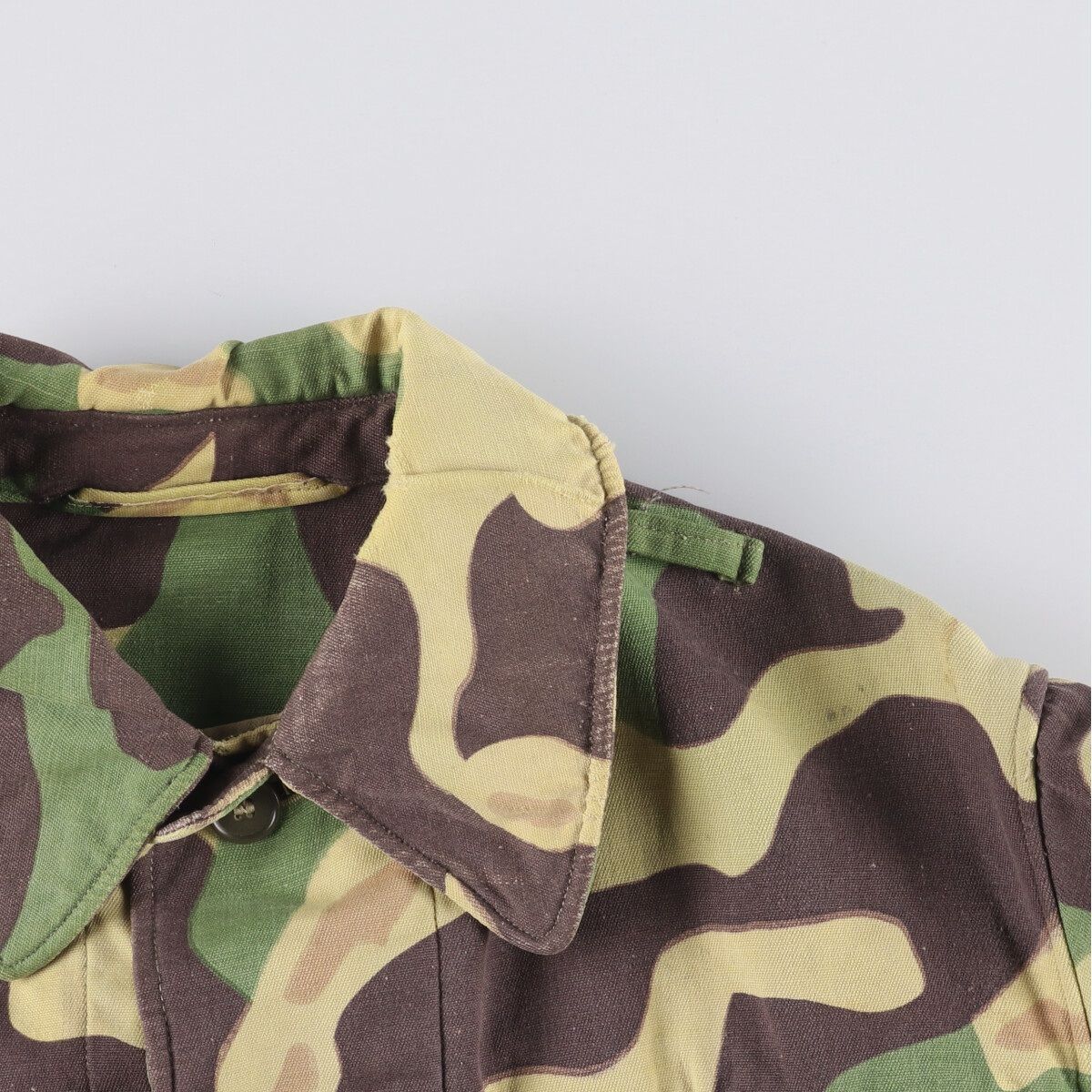 古着 60年代 チェコスロバキア軍実品 迷彩柄 サラマンダーカモ