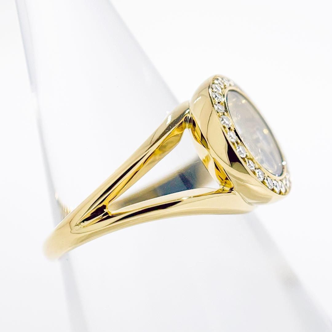 ⚪︎Chopard ショパール ハッピーダイヤ YG750 4.9g 11.5号 ⚪︎Chopard ショパール ハッピーダイヤ YG750 4.9g 11.5号 - メルカリ