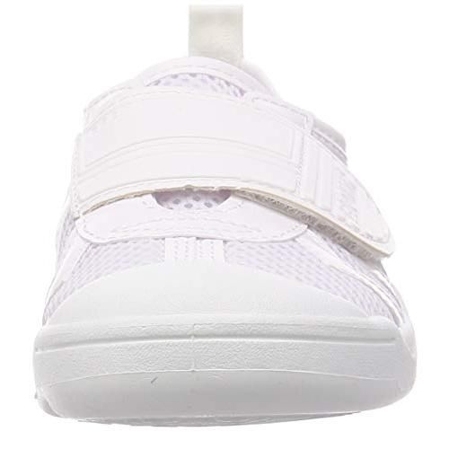 ムーンスター 上履き 日本製 撥水 14~28cm 男の子 女の子 キッズ バイオTEF02 ホワイト 19.0 cm 2E