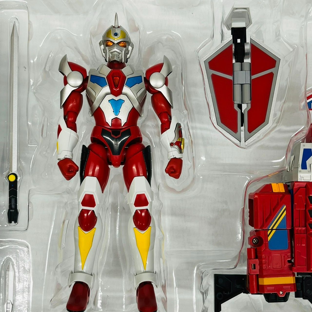 THE 合体 電光超人 グリッドマン サンダーグリッドマン フィギュア