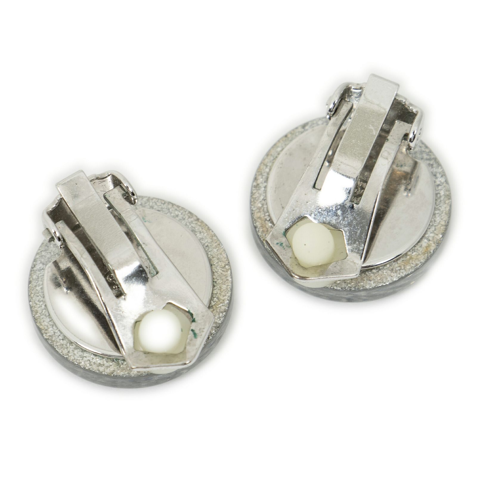 クリップタイプ イヤリング銀シルバーメッキA