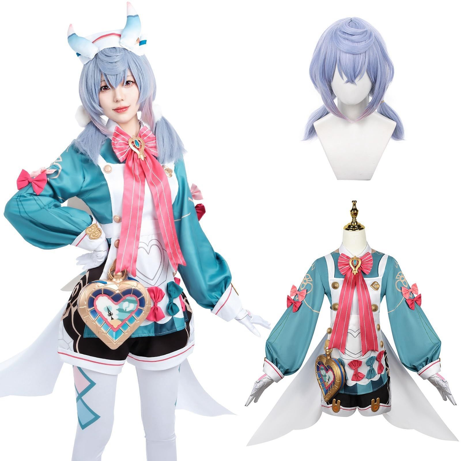 ウィッグ付き】シグウィン コスプレ 看護師長 原神 コスプレ衣装