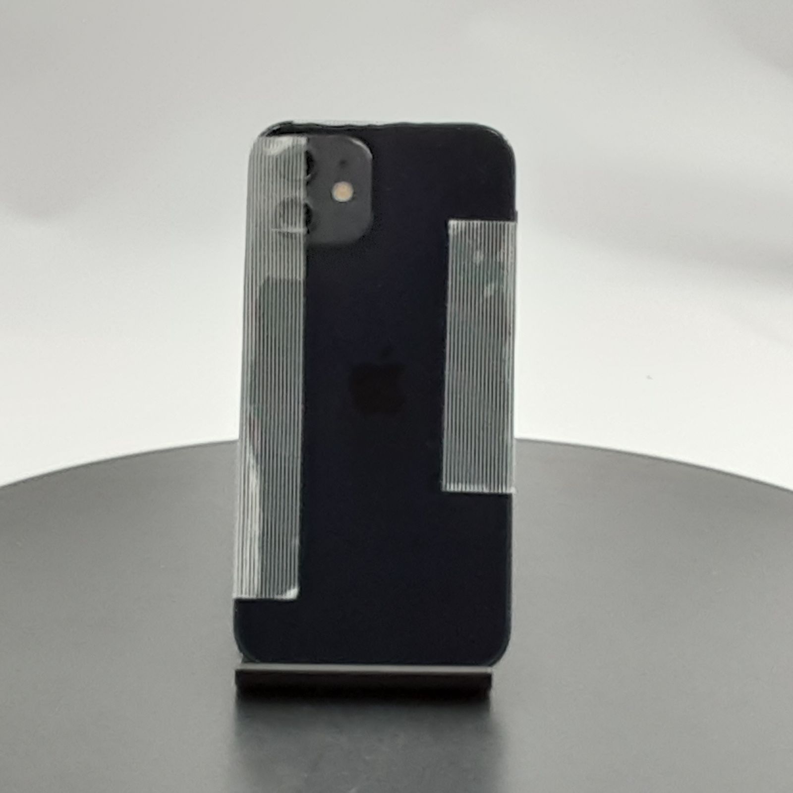 ☆ジャンク/起動×☆Apple iPhone 12 64GB ブラック MGHN3 J/A キャリア