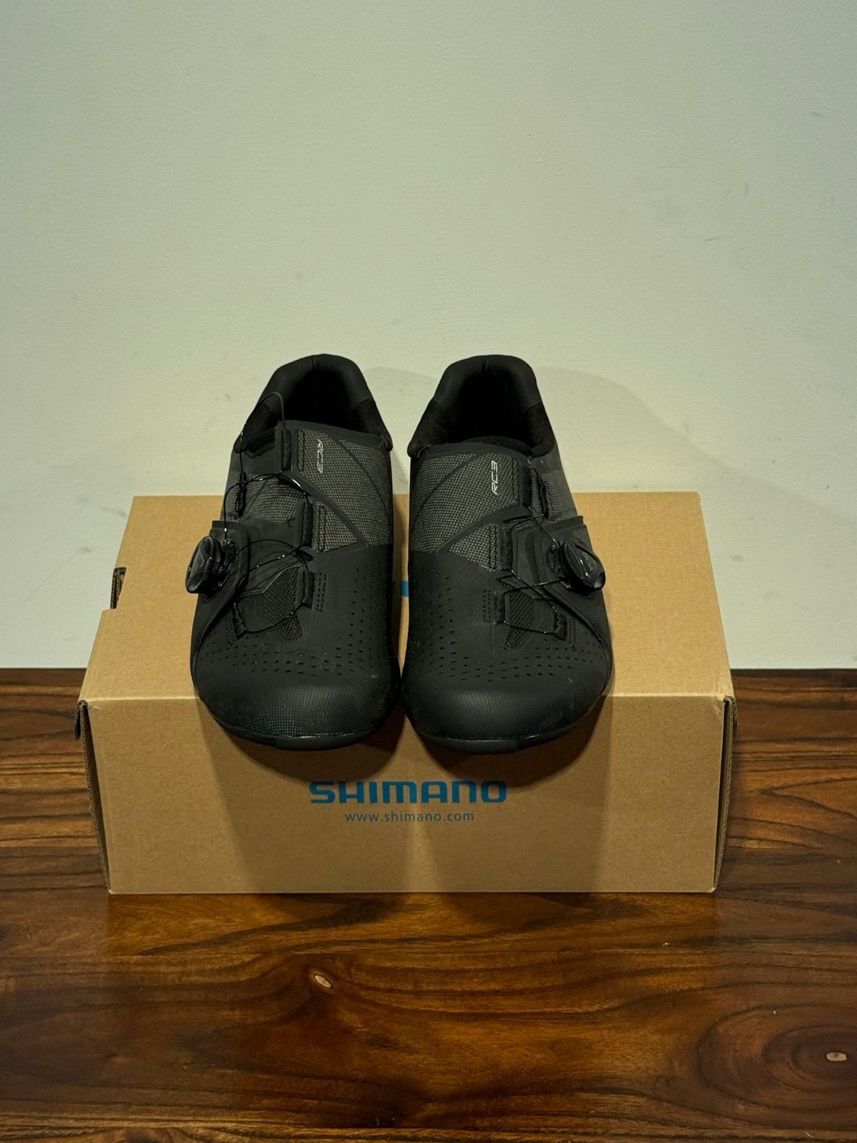 アウトドア ♥ SHIMANO RC300 SPD-SL シューズ 店頭展示品 シマノ ビンディングシューズ 26.5cm 黒 送料無料 錯覚を与える