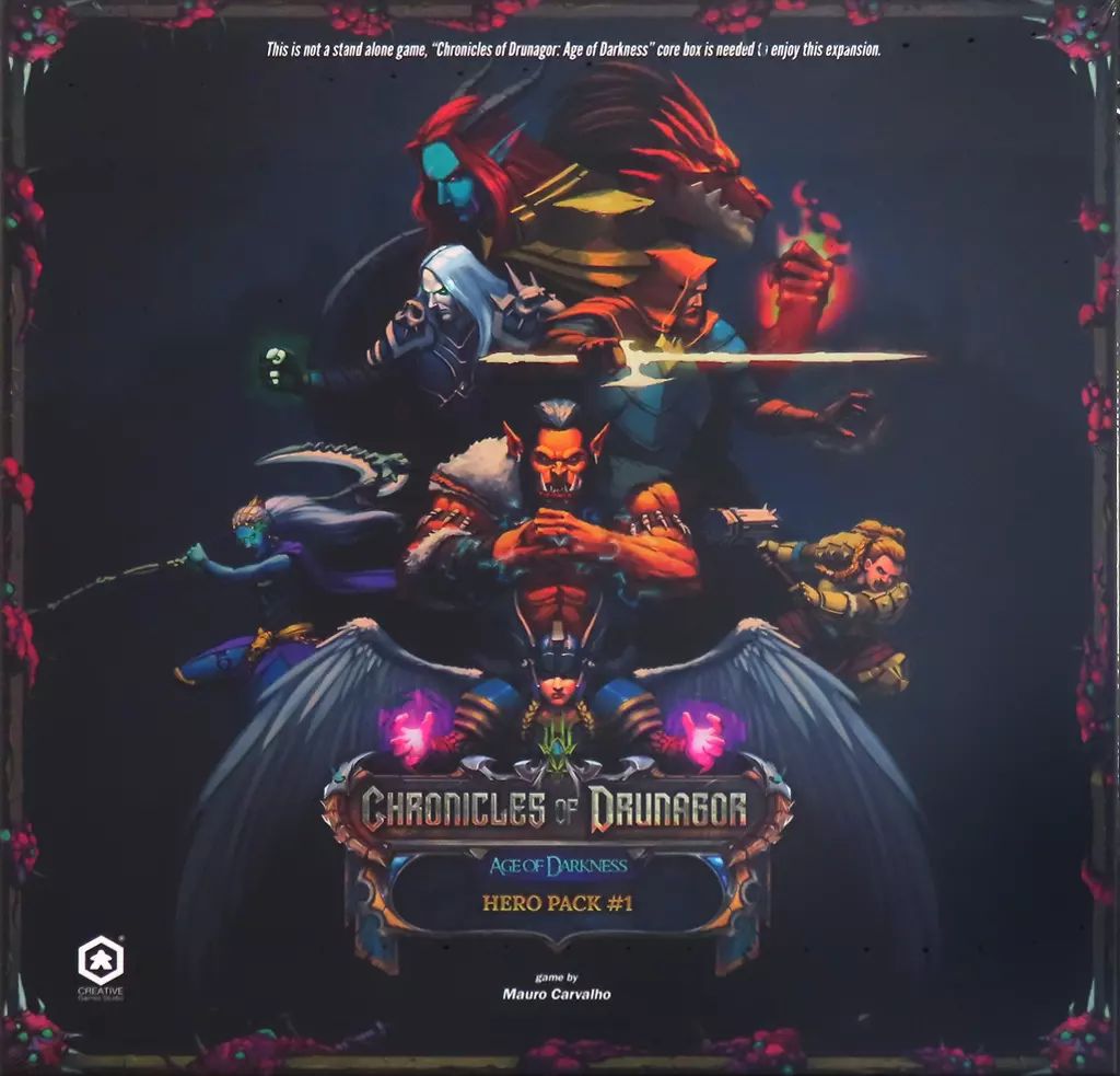 ボードゲーム クロニクル オブ ドルナゴール エイジオブダークネス ヒーローパック 1 英語版 Chronicles of Drunagor Age of Darkness - Hero Pack 1