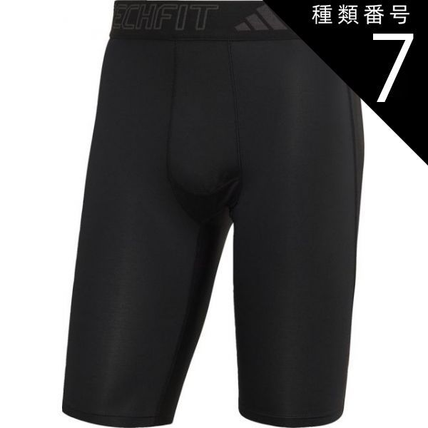 種類7：BLK/J/3XL(4065415378140) adidas(アディダス) SH976 31_MTFショートタイツ インナーパンツ タイツ M TF ショートタイツ タイツ インナー スパッツ 機能インナー UV対策 練習 トレーニング ジム